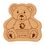 Custom Teddy Bear Cork Coaster, Price/piece