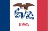 Custom Nylon Iowa State Indoor/ Outdoor Flag (3'x5')