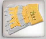 Custom 2-Tone Split Cowhide Working Gloves