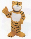 Custom Thumbs-Up Tiger Stress Reliever Squeeze Toy