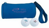 Custom Golf Ball/ Accessory Duffel Shape Bag