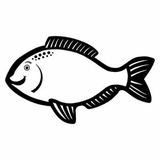 Custom FISH1 - Indoor NoteKeeper™ Magnet