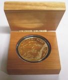 Custom Wooden Engraved Coin Box - Made in USA, 3