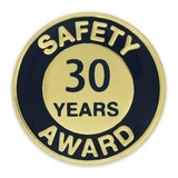 Blank Safety Award Pin - 30 Year, 3/4