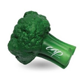 Custom Broccoli Stress Reliever Squeeze Toy