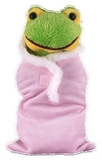 Custom Soft Plush Frog in Baby Sleeping bag 8