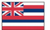 Custom Nylon Hawaii State Indoor/ Outdoor Flag (3'x5')