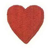 Custom Holiday Embroidered Applique - Large Heart