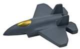 Custom Fighter Jet Stress Reliever Squeeze Toy