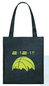 Custom Eco Friendly Non Woven Tote Bag, 13" L x 3 1/2" W x 15" H