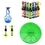 Custom Multi-function Silicone Wine Bottle Holder / Pot Mat, 7" L x 1/8" Thick, Price/piece