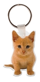 Custom Kitten Animal Key Tag