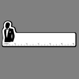 Custom Man (Tux) 6 Inch Ruler