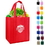 Custom Non Woven Jumbo Shopping Bag, 12" L x 8" W x 13" H, Price/piece