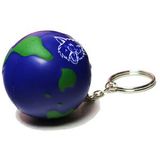 Custom Earth Ball Keychain