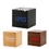 Custom Cube Wood LED Alarm Clock, 2.48" L x 2.48" W x 2.48" H, Price/piece