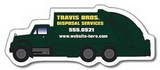 Custom TuffMag Stock 30 Mil Trash Truck Magnet, 4.25
