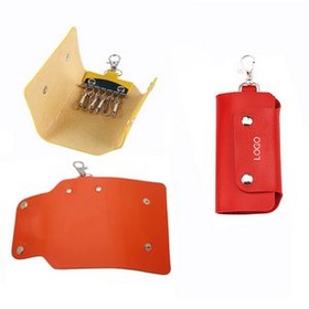 Custom PU Keys Holder / Key Bag, 4 1/8" L x 2 1/2" W