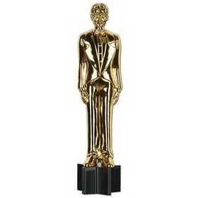 Custom Jointed Awards Night Male Statuette Cutout, 5 1/2' L