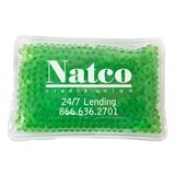 Custom Green Hot/ Cold Pack With Gel Beads, 5 3/4