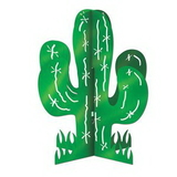 Custom 3-D Cactus Centerpiece, 11.5