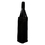 Custom Single Bottle Canvas Wine Tote, 3" W x 10.5" H x 3" D, Price/piece