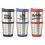 Custom Mugs - 16 Oz stainless steel travel mug, 7 3/8" H x 3 1/8" Diameter, Price/piece