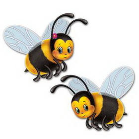Custom Bumblebee Cutouts, 17" L