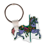 Custom Carousel Horse Animal Key Tag