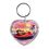 Custom Full Color Heart Shape Acrylic Keytag, 1.25" D, Price/piece