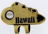 Custom Hawaii Stock Hat Clip