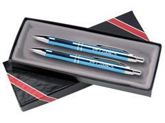 Custom Vienna Retractable Pen/ Pencil Set