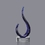 Custom Royal Blaze Hand Blown Art Glass Award (12 1/2"), Price/piece