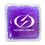 Custom Square Purple Hot/ Cold Pack with Gel Beads, 4" L x 4" W x 1/2" H, Price/piece