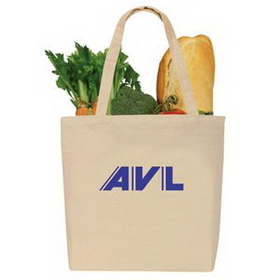 Custom Shopper Tote, All Purpose Cotton Tote, Grocery Tote Bag, Grocery shopping bag, Travel Tote, 15" L x 14.5" W x 3" H