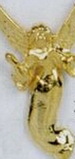 Custom Angel Outstretched Arms Stock Cast Pin