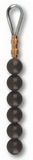 Blank Bronze Beaded Retainer Ring for 8