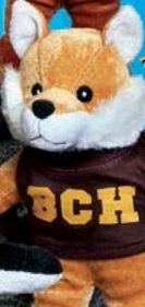 Custom 8" Team Thrifty Stuffed Fox