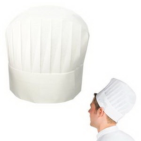 Custom Disposable Non-woven Chef Cap, 11 1/2" L x 9" H