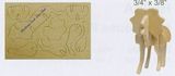 Custom Lion Mini-Logo Puzzle (4 5/8