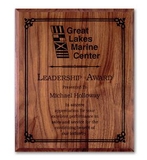 Custom Solid Wood Recognition Plaques (10