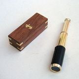 Custom Brass Pull Out 3 Select Telescope