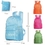 Custom Folding Backpack, 17 1/3" L x 11" W x 5 1/2" H, Price/piece