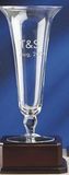 Custom Large Waterford Crystal Vase