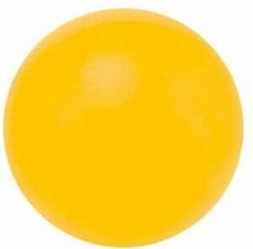 Custom 16" Inflatable Solid Yellow Beach Ball