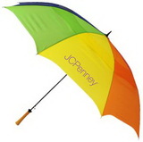 Custom Rainbow Monarch Vented Golf Umbrella, 41