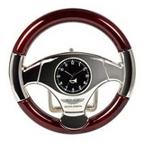 Custom Steering Wheel Clock, 3 7/8