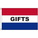 Custom Gifts 3' x 5' Message Flag with Heading and Grommets