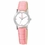 Custom Ladies Promotional Watch With Pink Strap, Price/piece