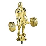 Blank Trophy Figure (Male Weight Lifting), 5 1/2